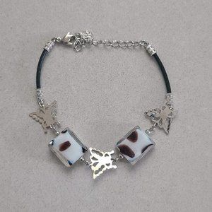 NWOT Butterfly Charm Bracelet